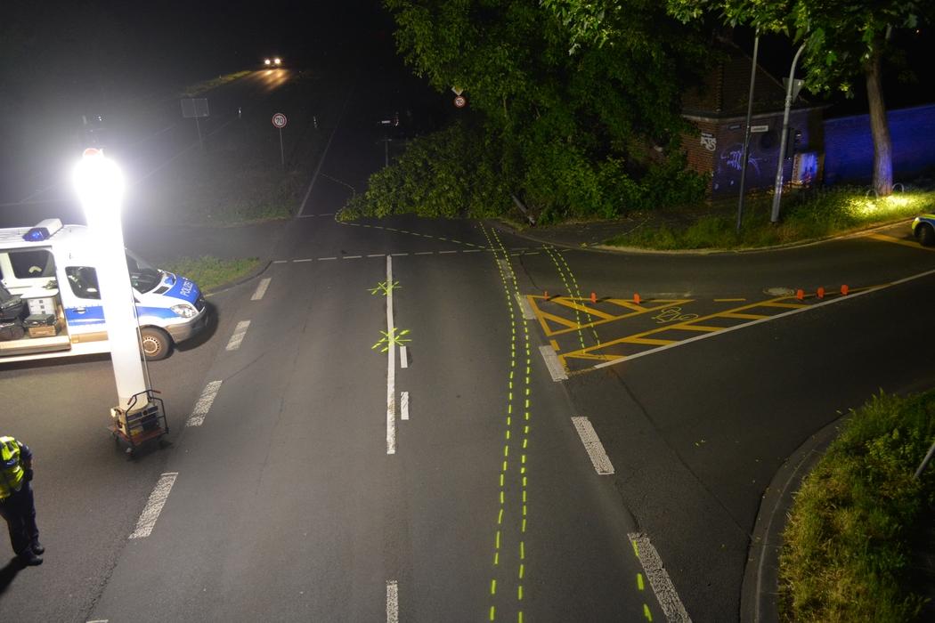 Beleuchtung im Einsatz bei der Polizei